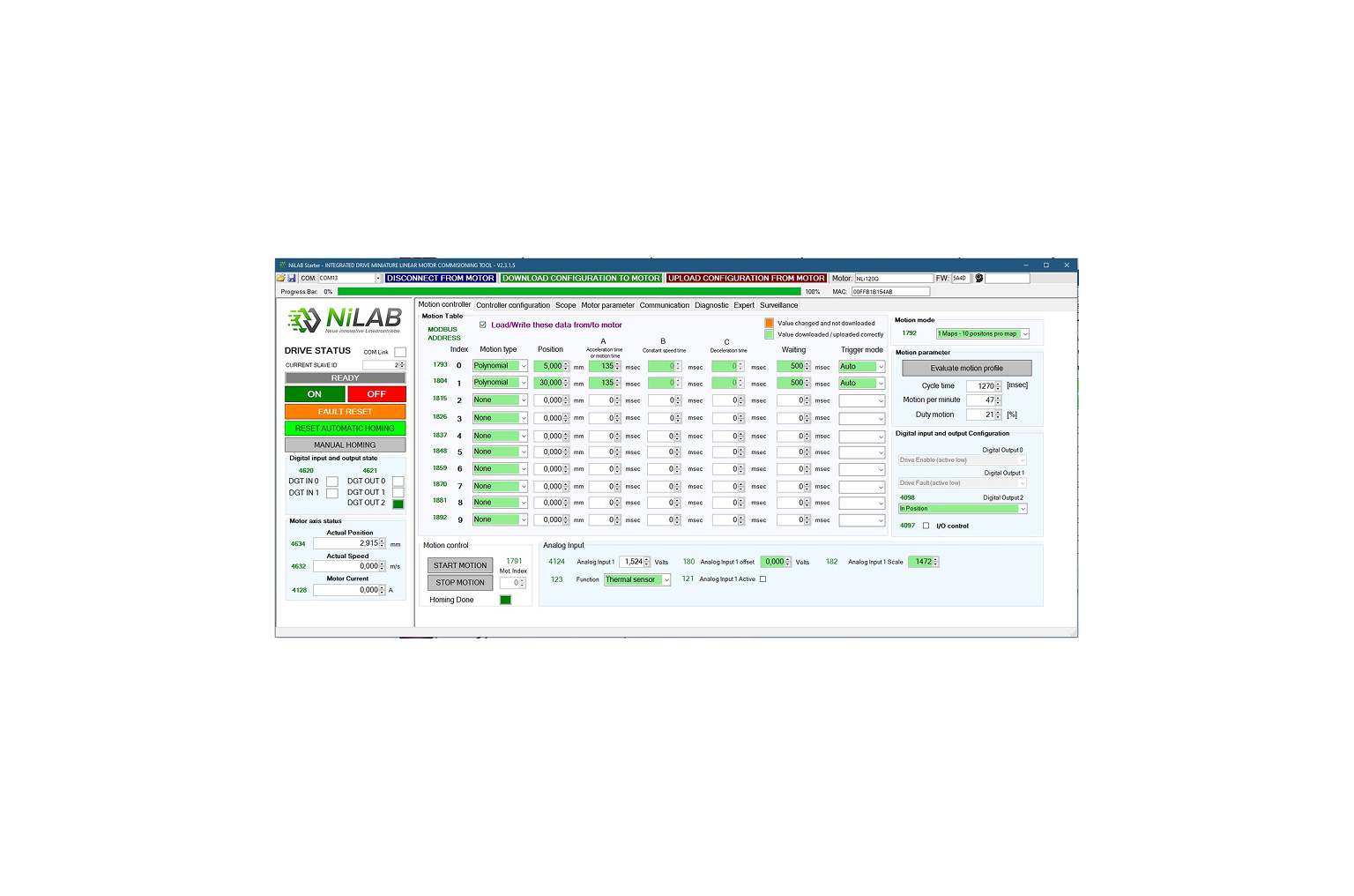 NiLAB STARTER - screen1